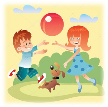 Описание: https://st2.depositphotos.com/4323461/6368/v/950/depositphotos_63685621-stock-illustration-kids-and-dog-play-outdoors.jpg